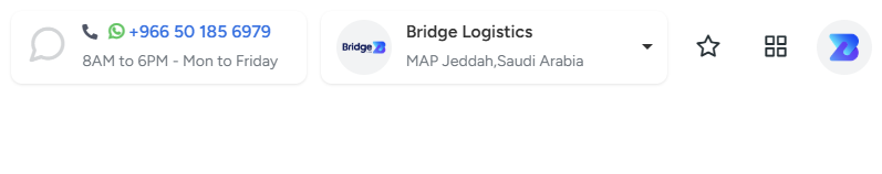 Transport Logistics Software Dashboard