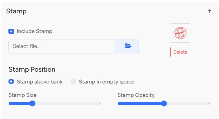 Invoice Column Settings in Bridge LCS Cargo Management System Software